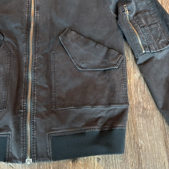 Rowan: DILLON MID-CENTURY TWILL BOMBER JACKET - Picture 8 of 12